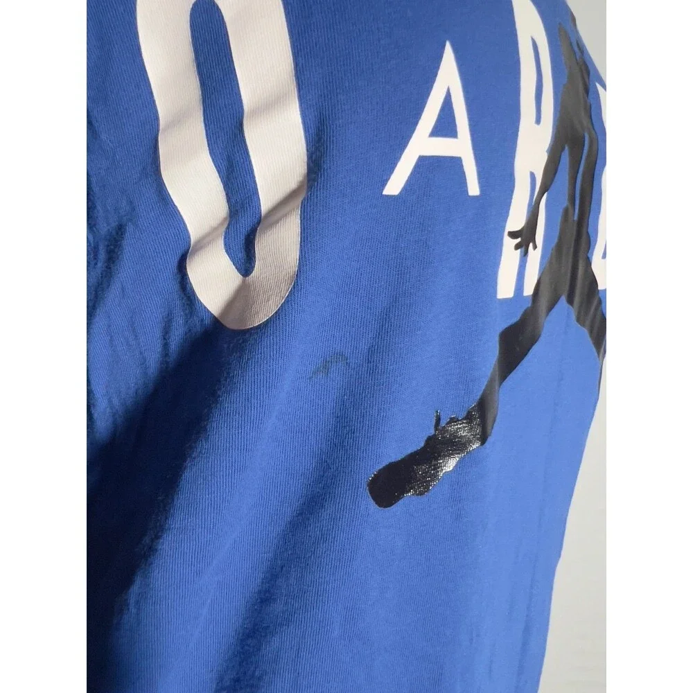 Air Jordan Vintage Tee Shirt L Navy Blue Streetwear Hype Basketball Retro 90s